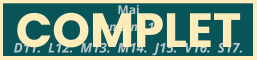 Mai.	Semaine 20-D11 · L12 · M13 · M14 · J15 · V16 · S17|